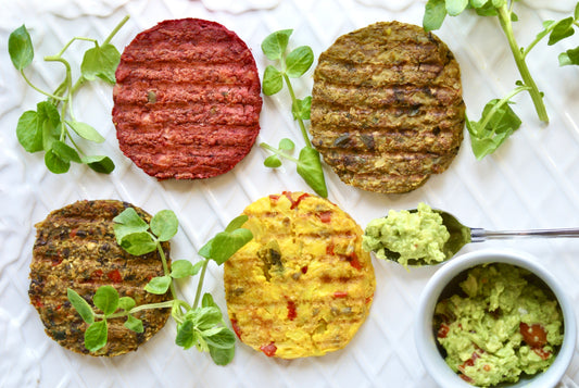 Pack 4x 4 uni. Hambúrgueres Veganos